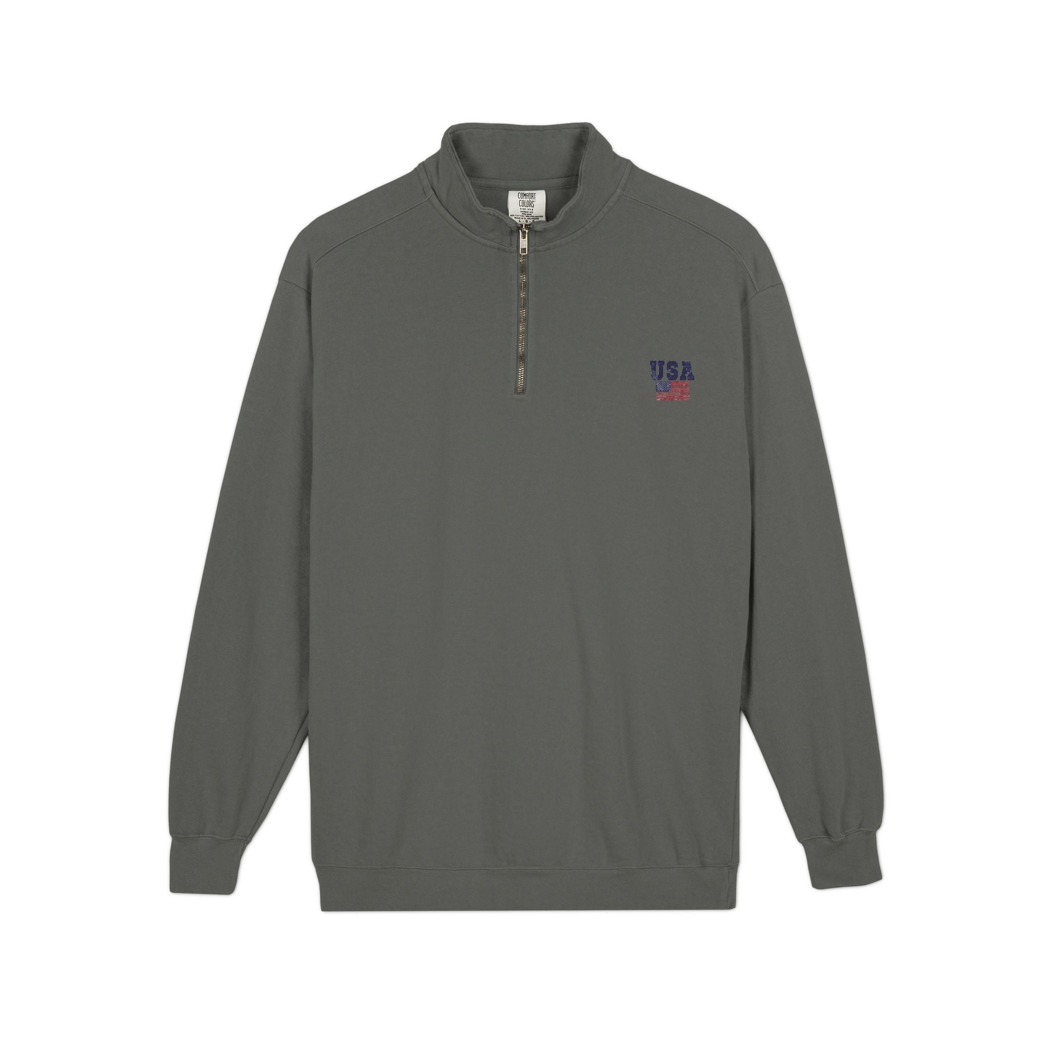USA Quarter Zip Sweatshirt