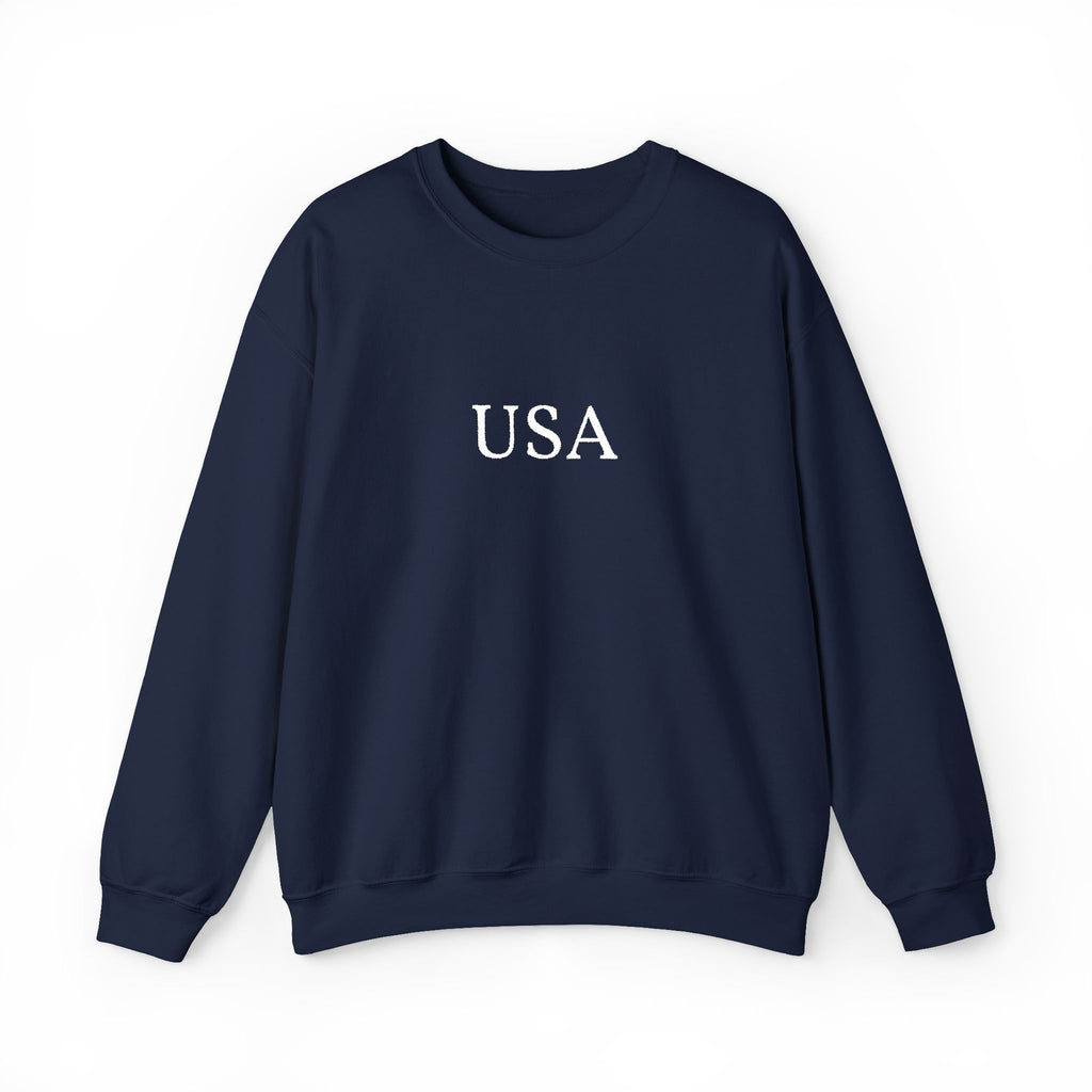 USA Distressed Graphic Sweatshirt