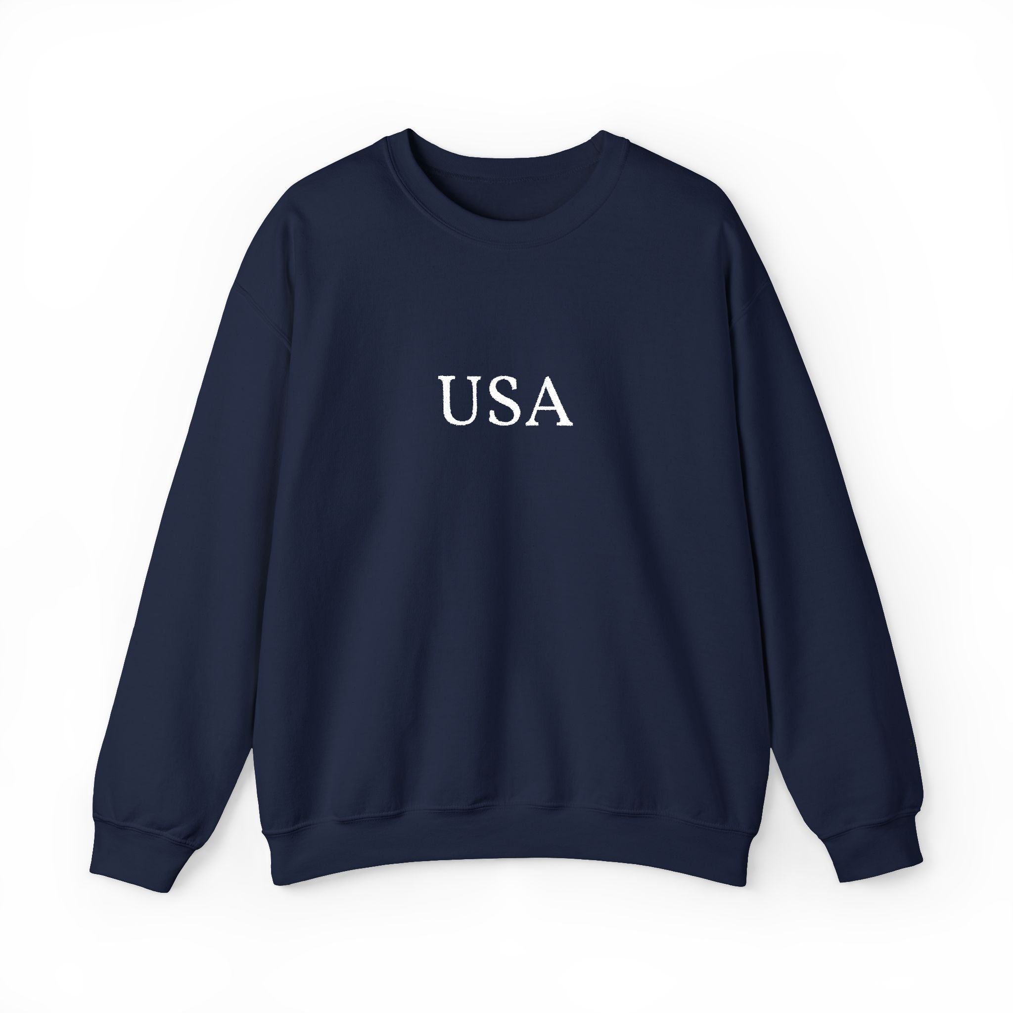 USA Distressed Graphic Sweatshirt