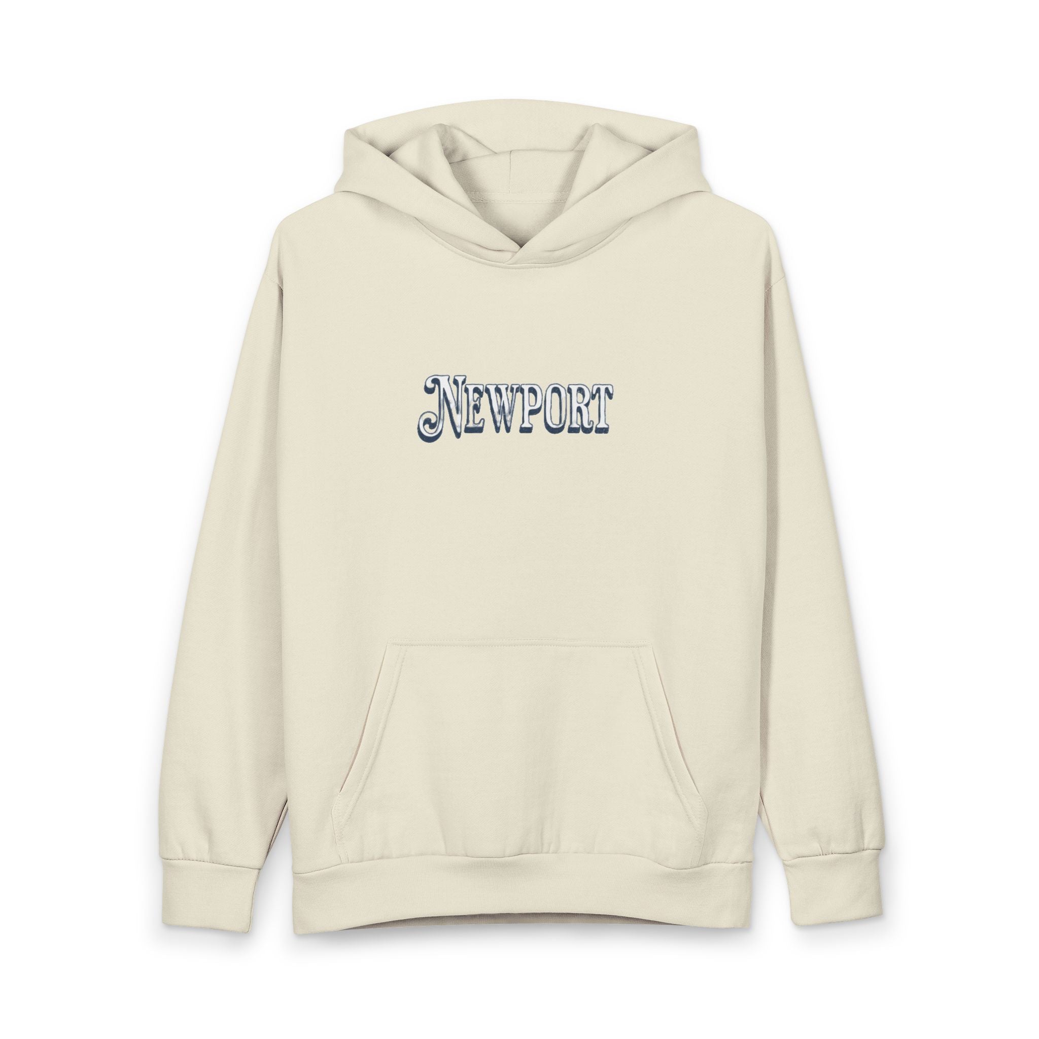 Newport Vintage Logo Pullover Hoodie