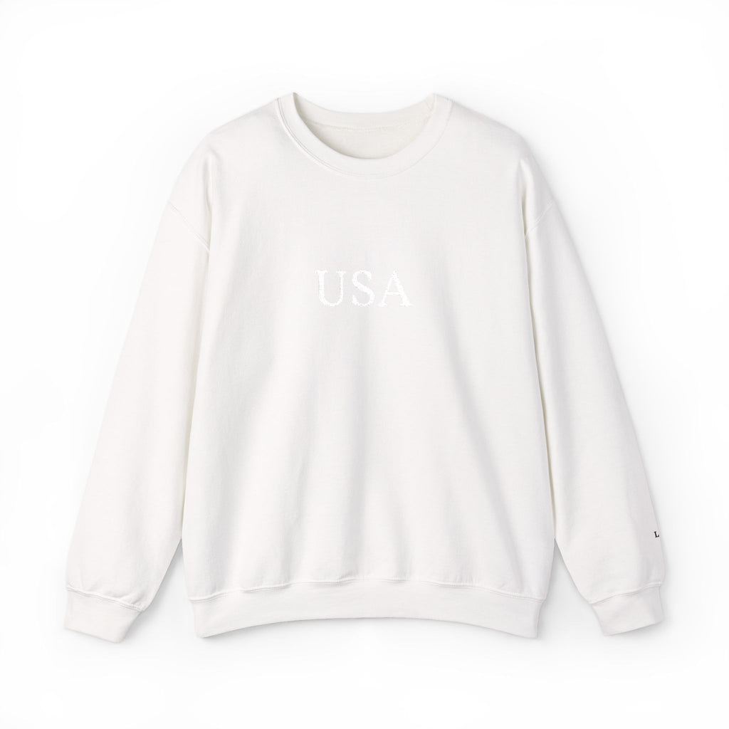USA Distressed Graphic Sweatshirt