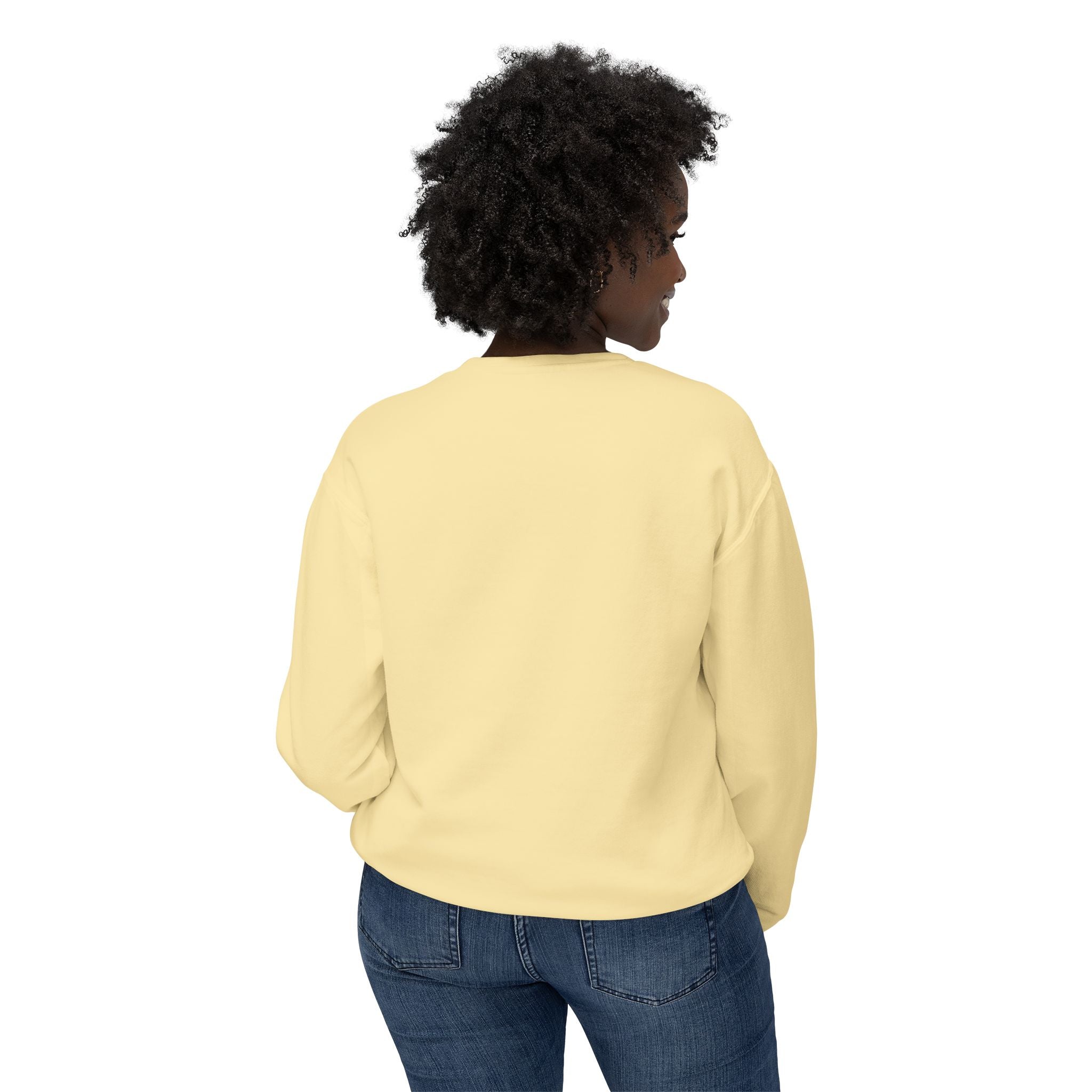 Classic Cotton Lightweight Crewneck Sweatshirt