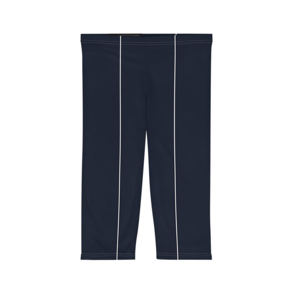 Navy Capris Leggings