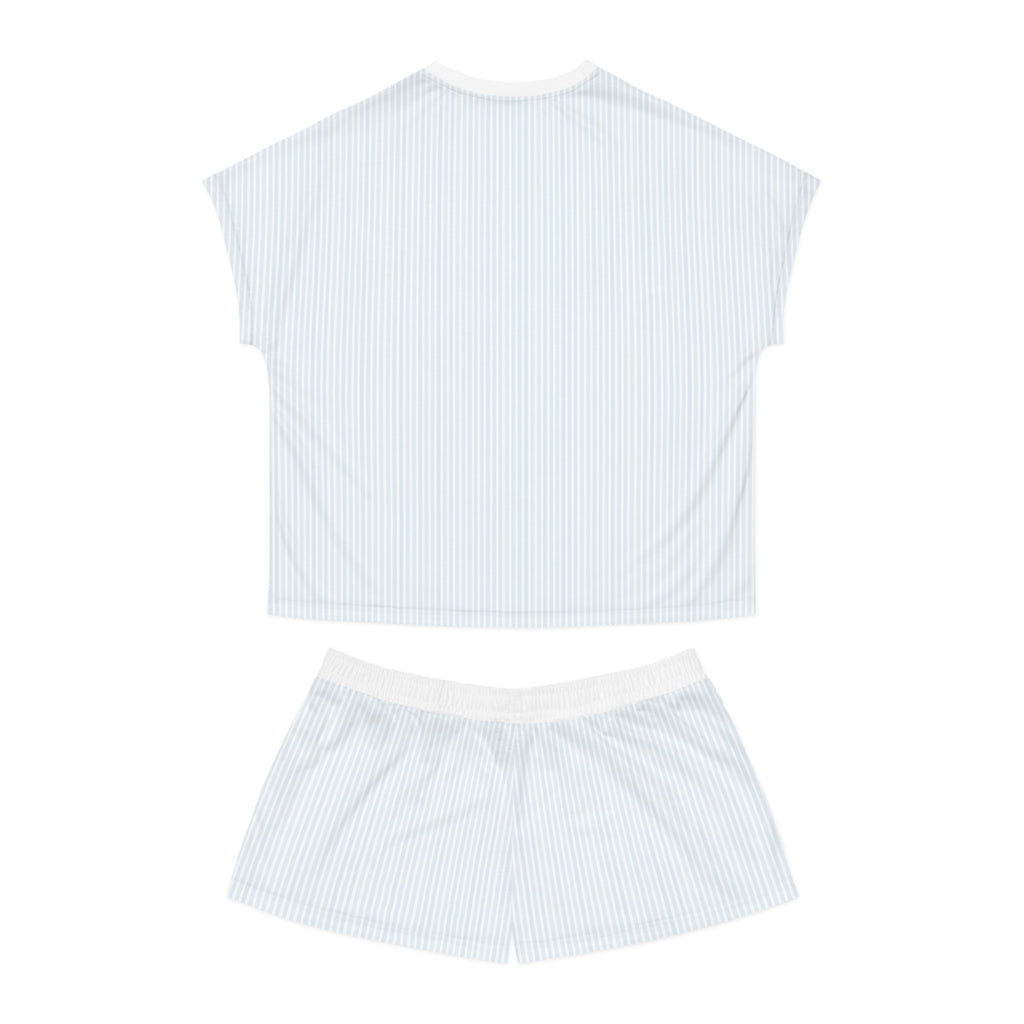 Striped Beach Towel Graphic pajama set