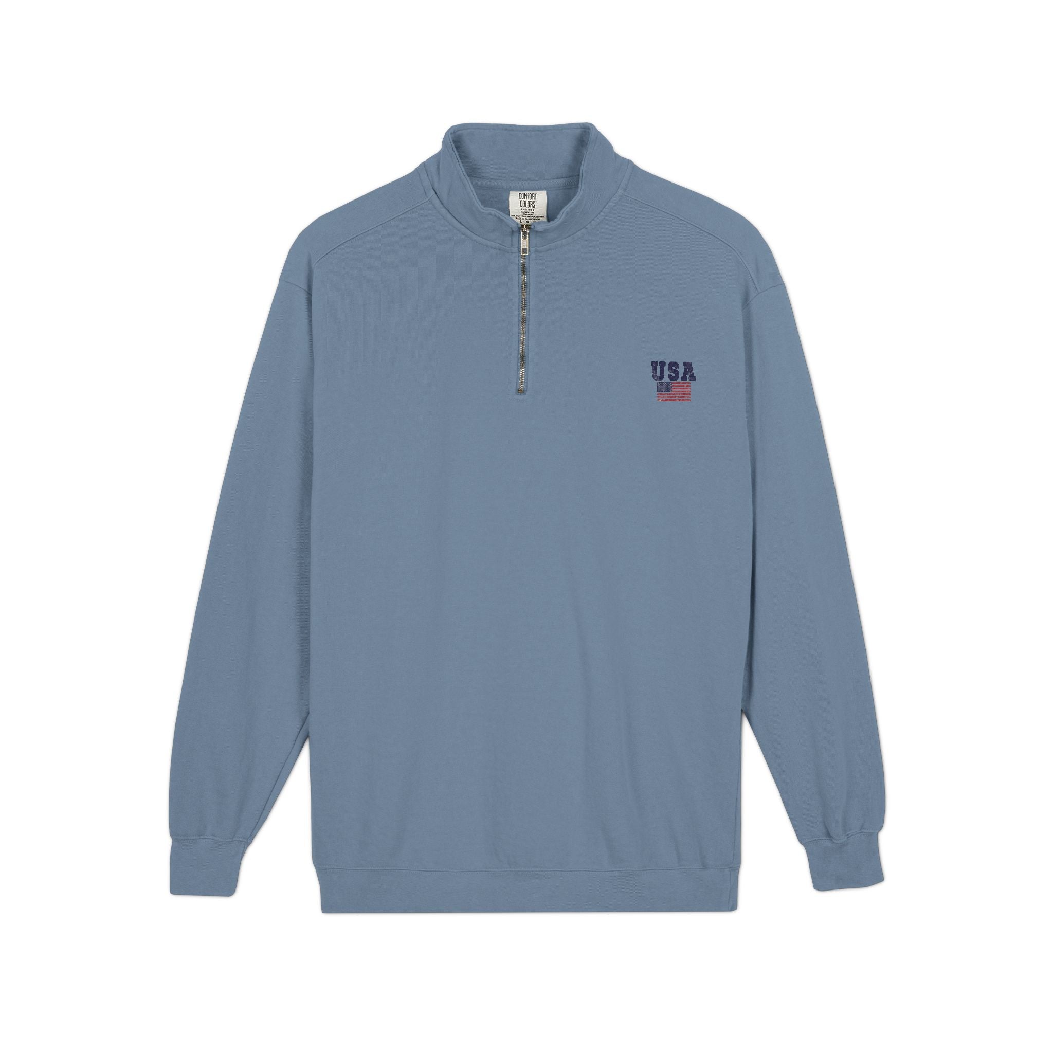 USA Quarter Zip Sweatshirt