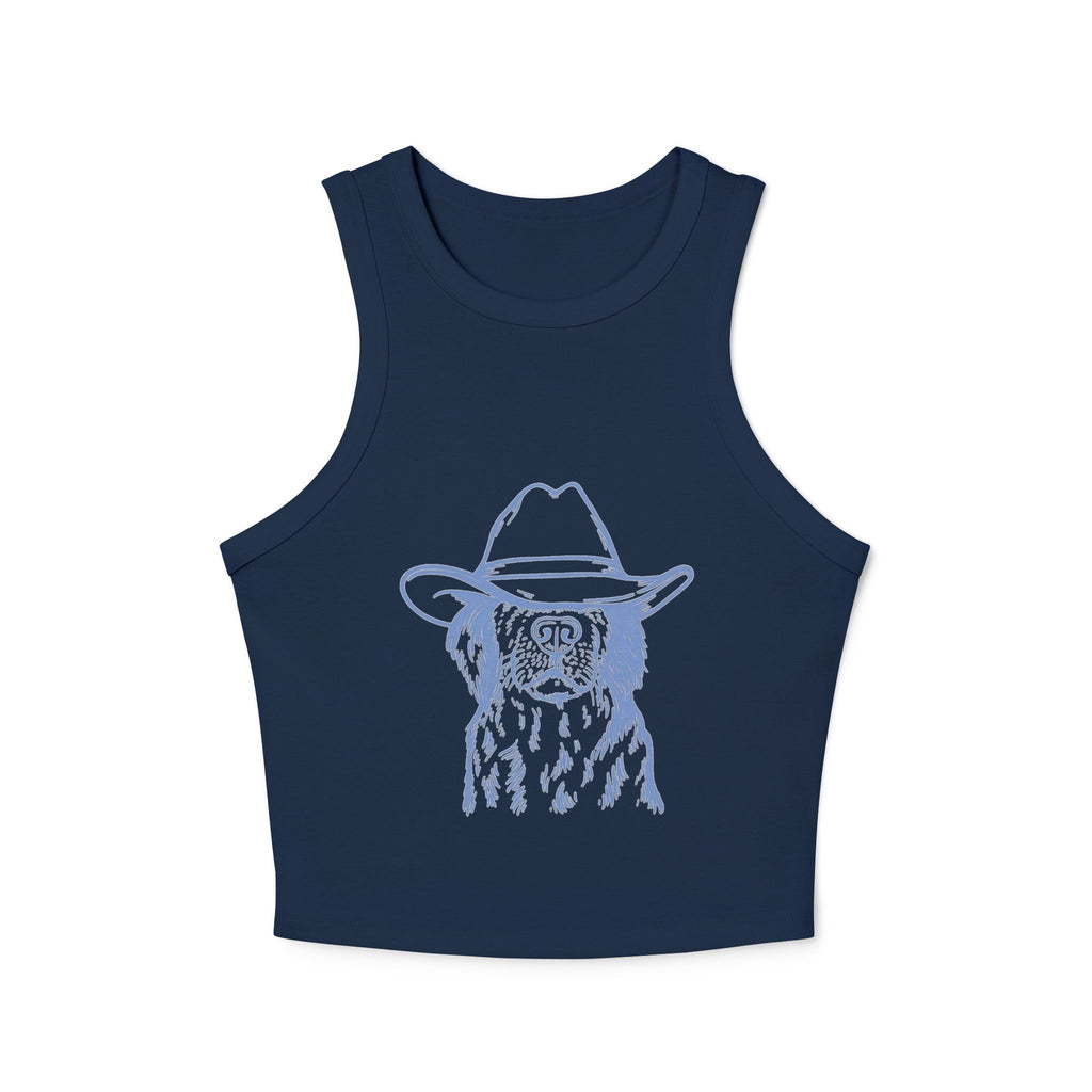 Cowboy Bear Racer Tank Top