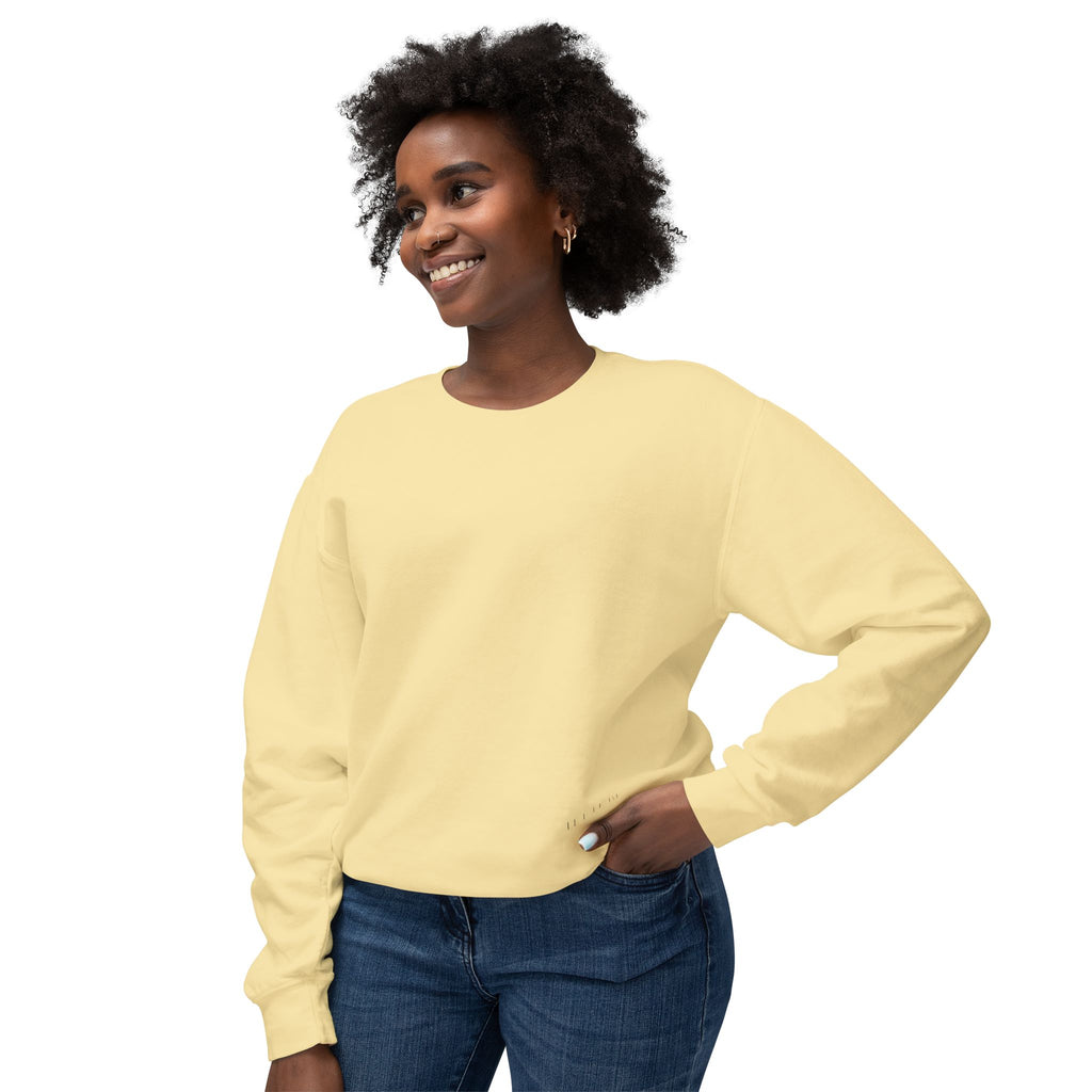 Classic Cotton Lightweight Crewneck Sweatshirt